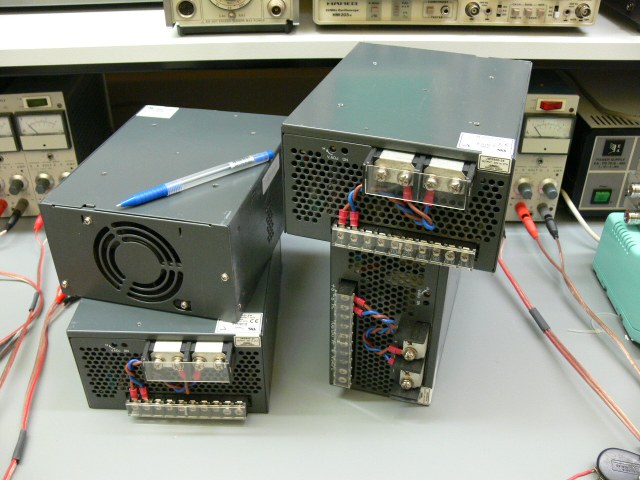 Figure 5: DK2FD Power Amplifiers Ready for Testing